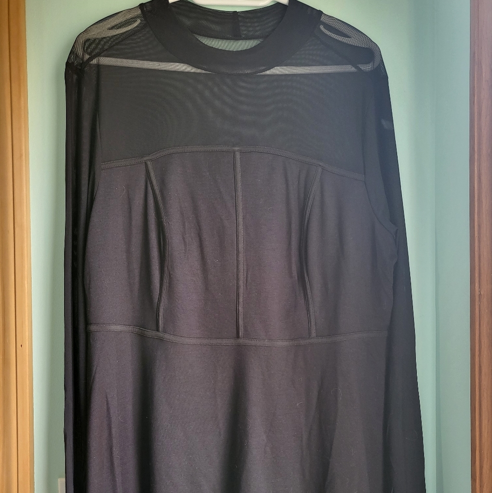 Torrid high neck black corset top size 2x